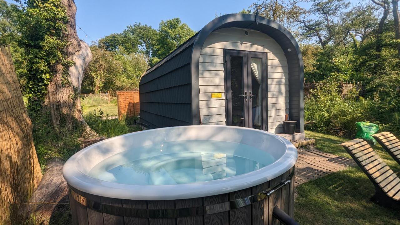 Emlyn'S Coppice - Luxury Woodland Glamping Villa Holywell  Luaran gambar