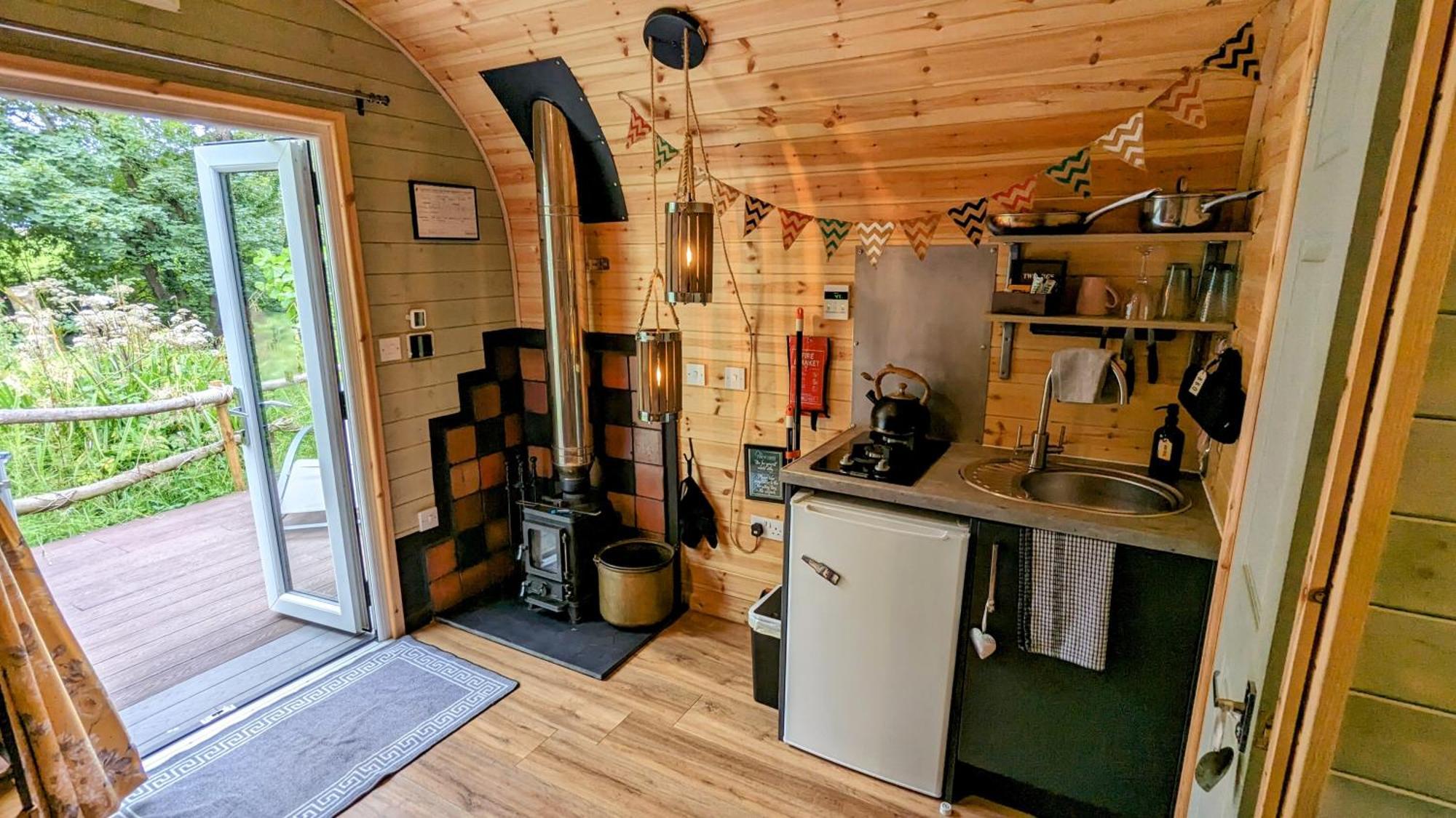 Emlyn'S Coppice - Luxury Woodland Glamping Villa Holywell  Luaran gambar