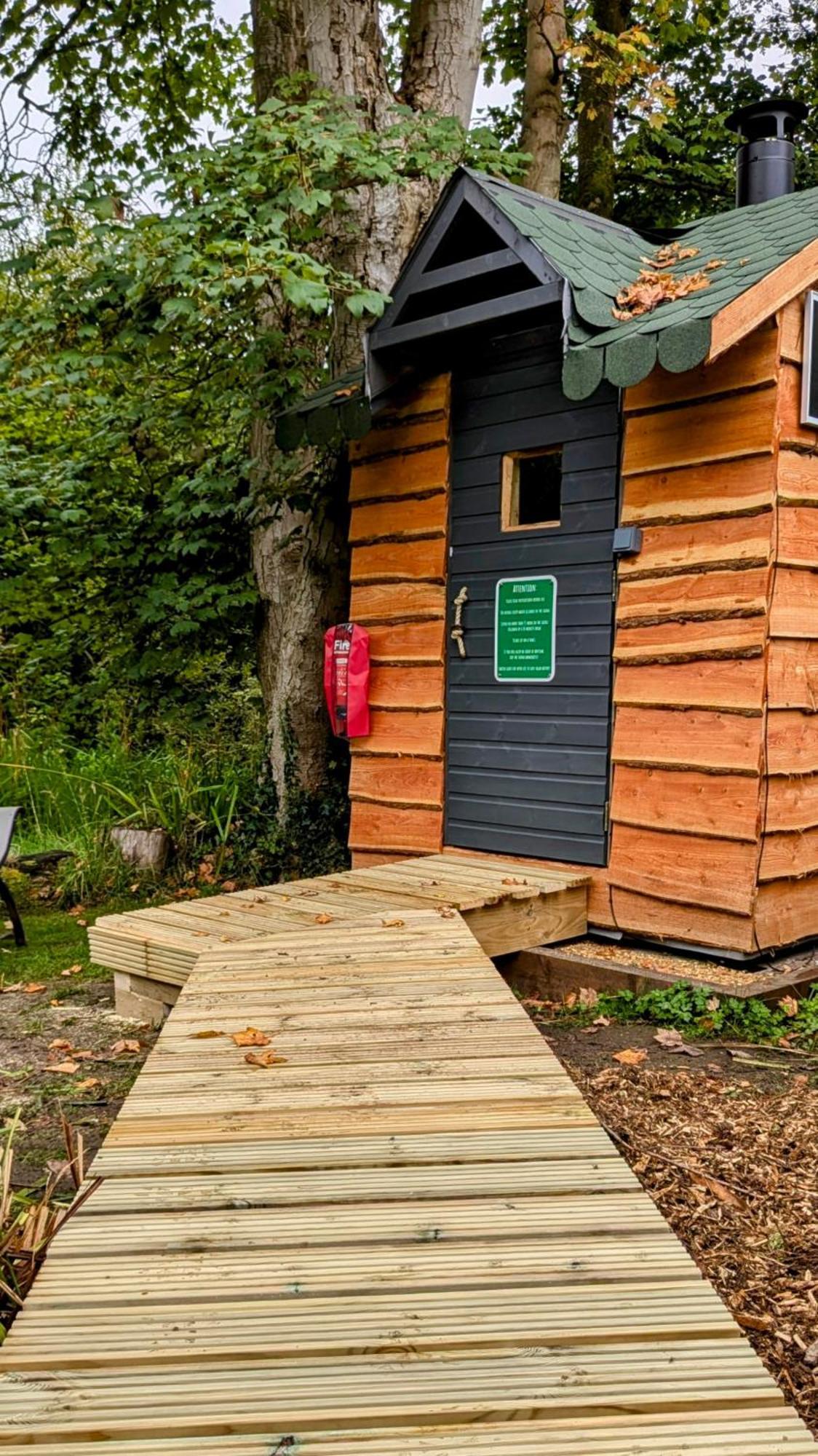 Emlyn'S Coppice - Luxury Woodland Glamping Villa Holywell  Luaran gambar