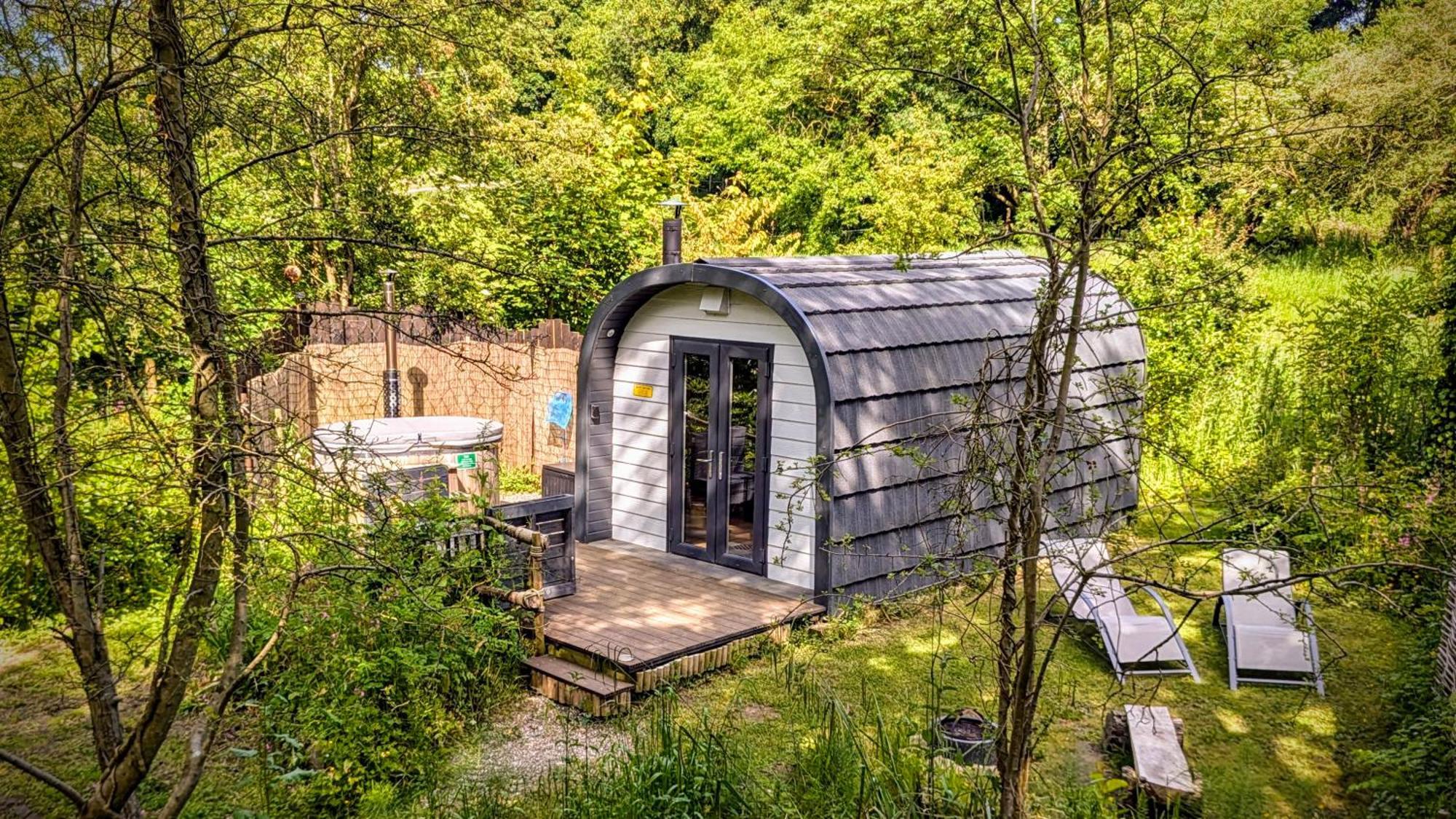 Emlyn'S Coppice - Luxury Woodland Glamping Villa Holywell  Luaran gambar