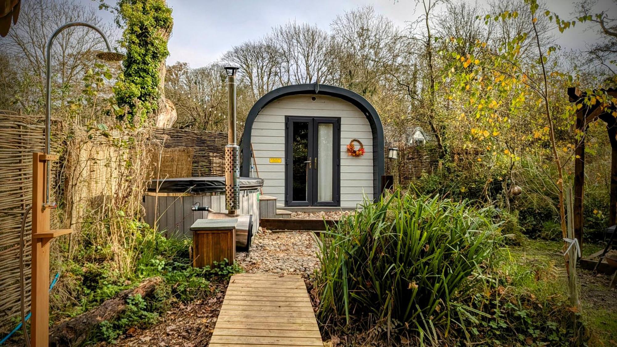 Emlyn'S Coppice - Luxury Woodland Glamping Villa Holywell  Luaran gambar
