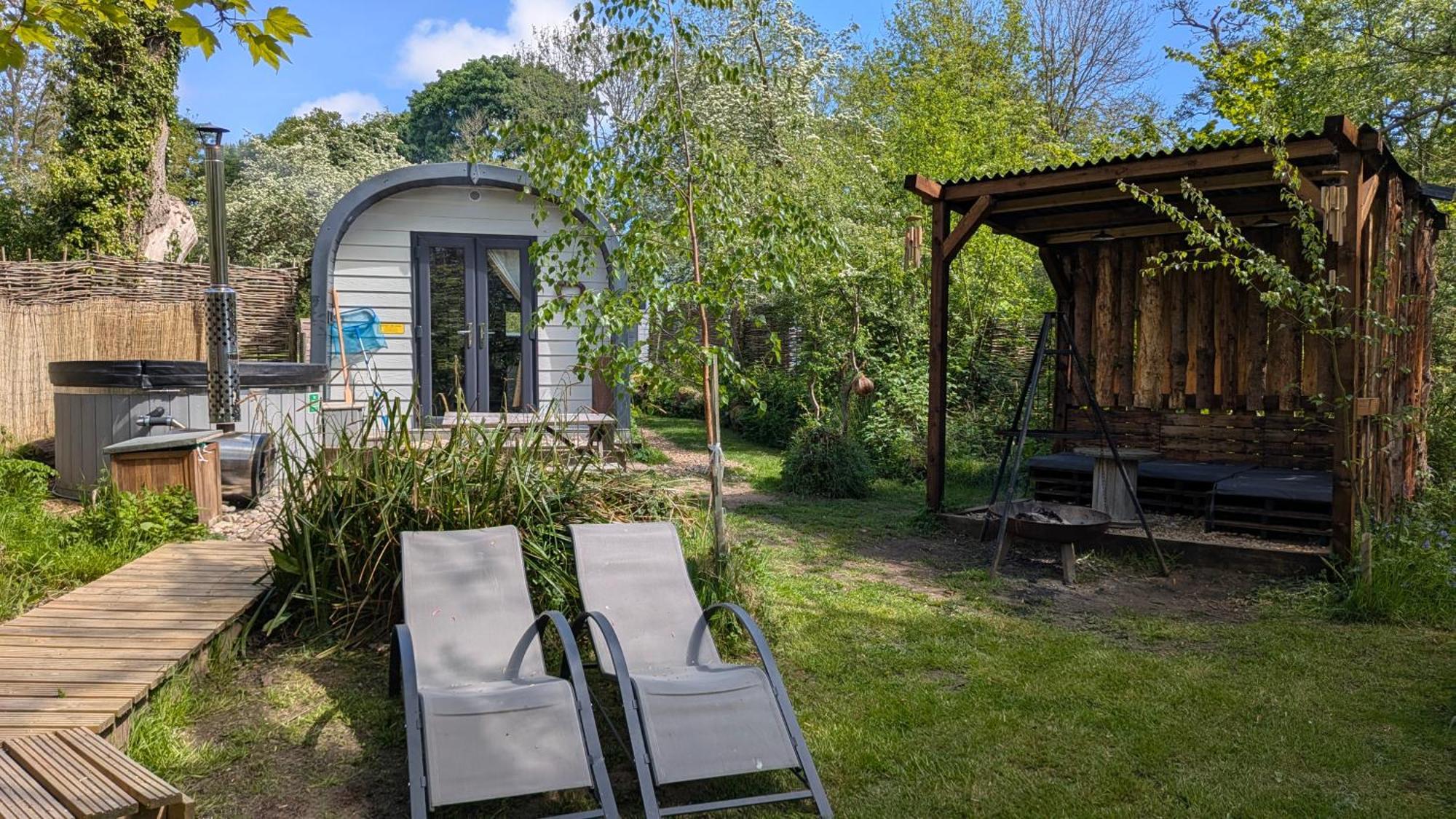 Emlyn'S Coppice - Luxury Woodland Glamping Villa Holywell  Luaran gambar